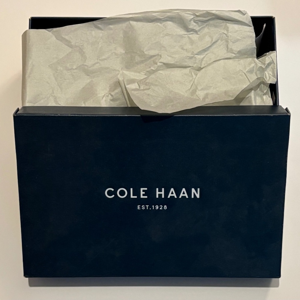 Cole Haan Lacey black wedge heels